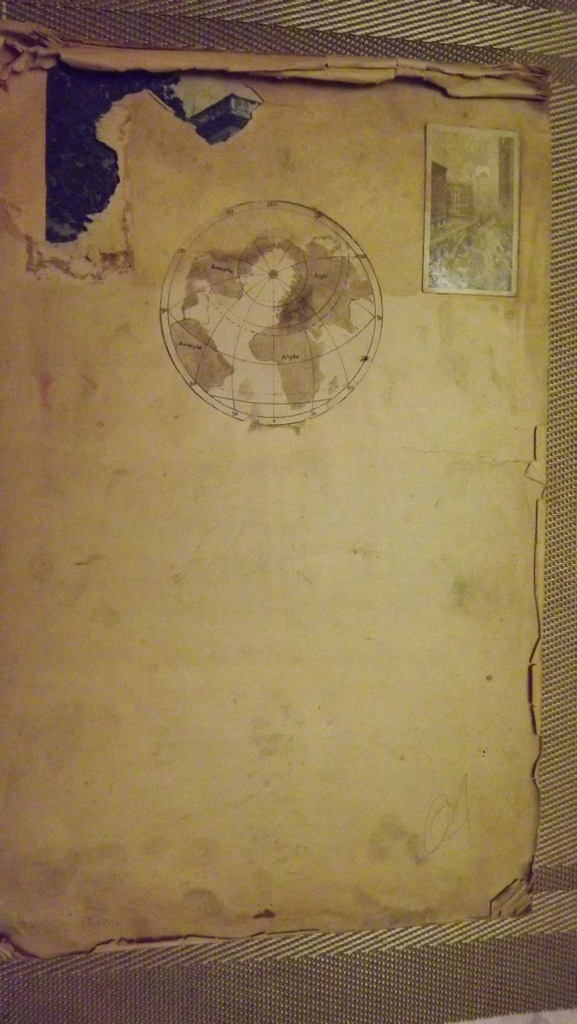 Stary album ze zdjęciami z gazet 1916 rok 13671230115 oficjalne