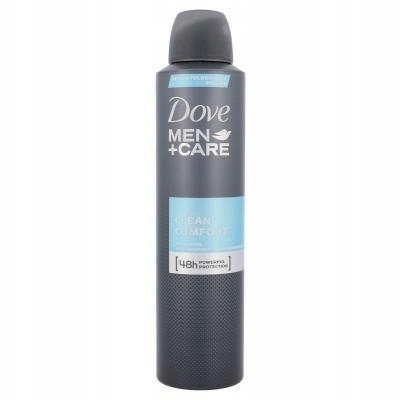 Dove Men + Care Clean Comfort 250 ml dla mężczyzn Antyperspirant