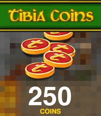 250 tibia coins PACC 30 DNI