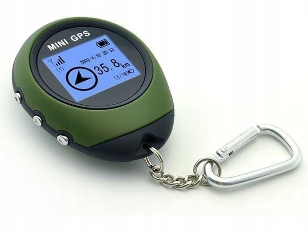 MINI LOKALIZATOR KOMPAS TRACKER GPS Z LCD DO 15H