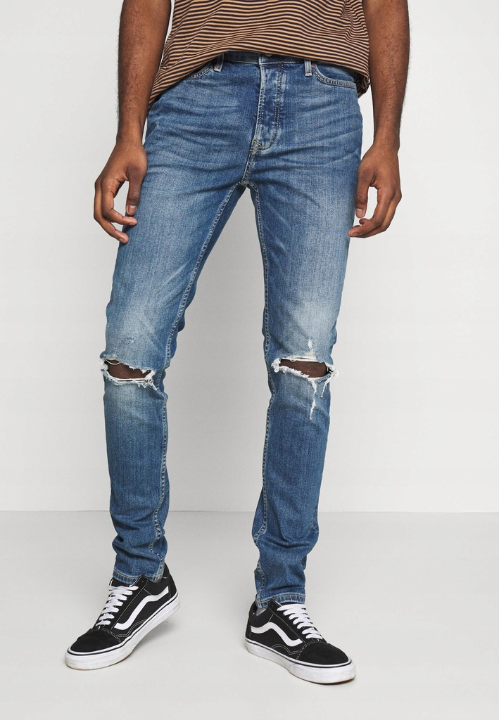 H2A107*TOPMAN MĘSKIE SPODNIE JEANS PROSTE 32/30S01