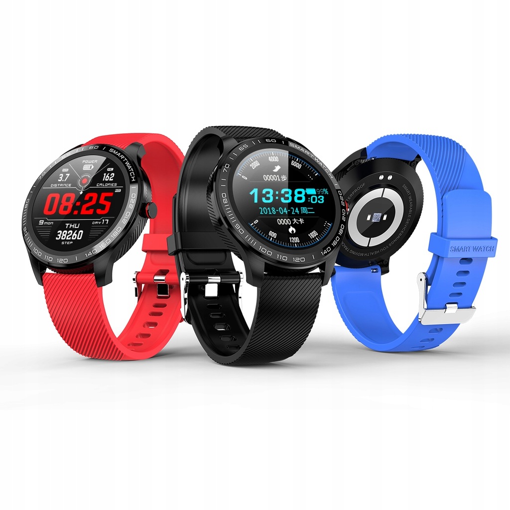 SMARTWATCH PULS SMS O2 CIŚNIENIE IP68 KROKI OROMED