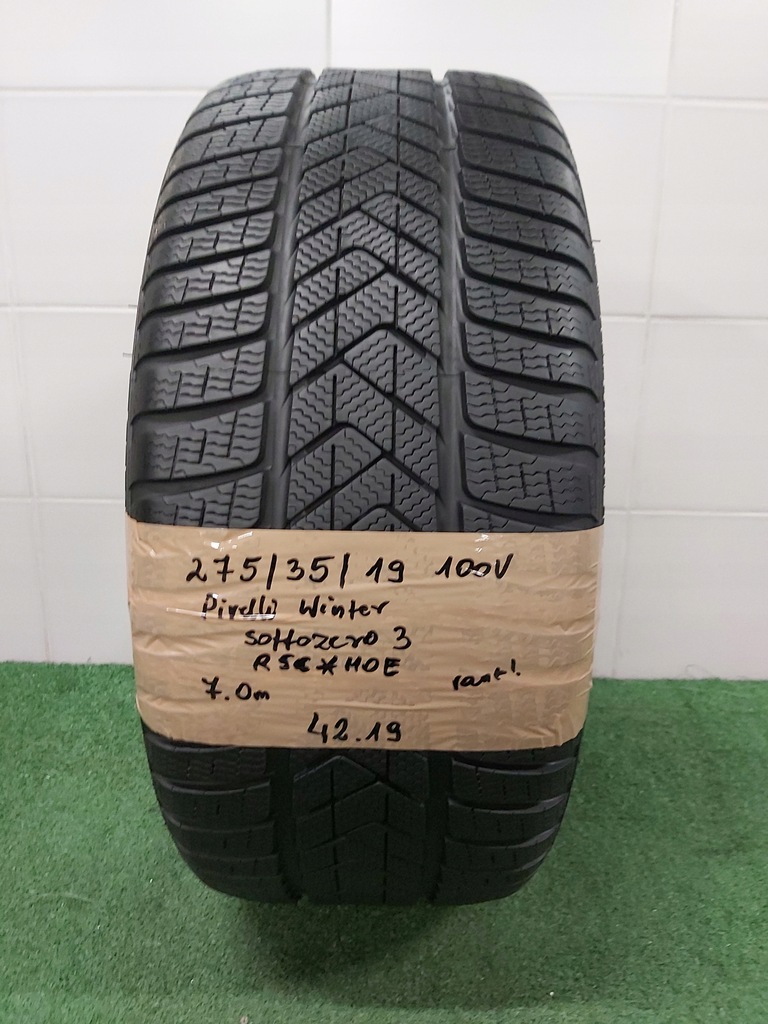 275 35 19 PIRELLI WINTER SOTTOZERO 100V RSC