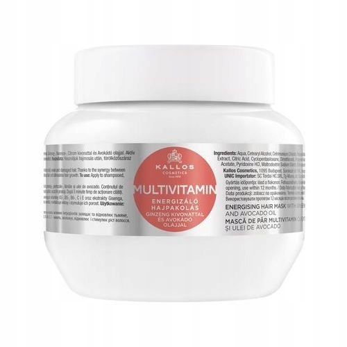 Multivitamin Energising Hair Mask With Ginsegn Ext