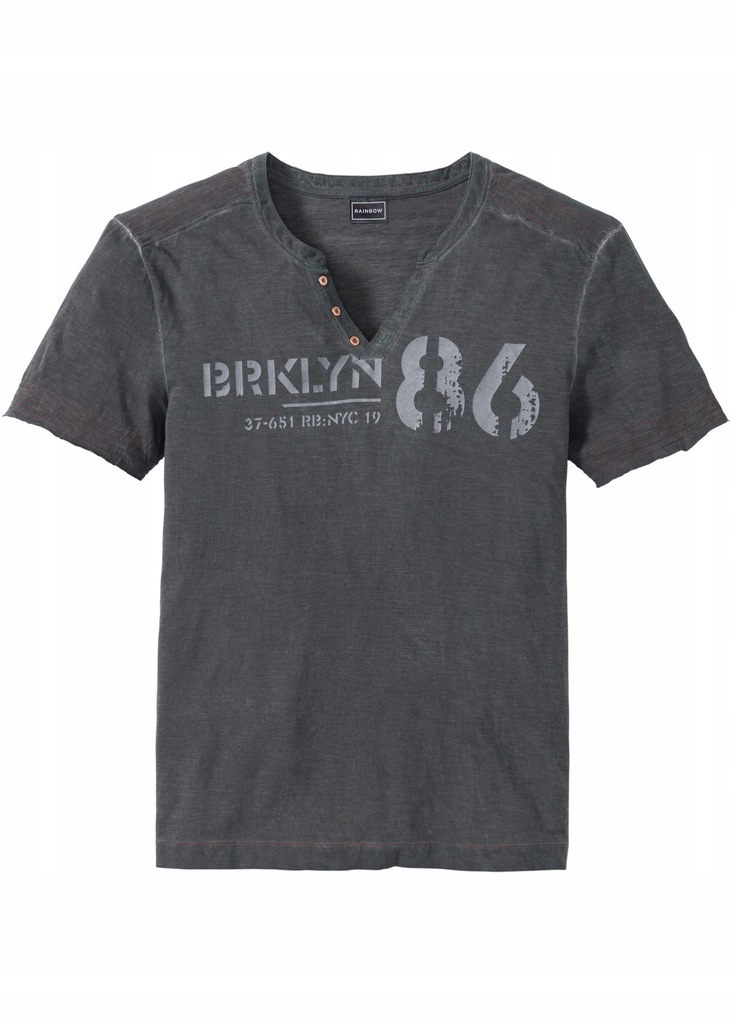 B.P.C modny męski t-shirt z nadrukiem r.XXL
