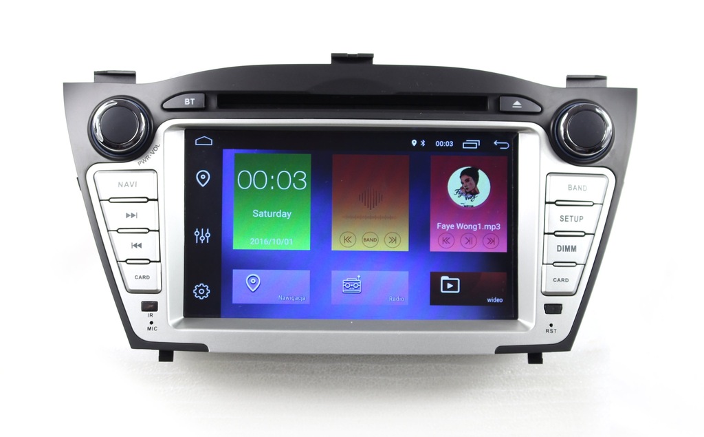 RADIO NAWIGACJA GPS HYUNDAI IX35 20092015 4GB