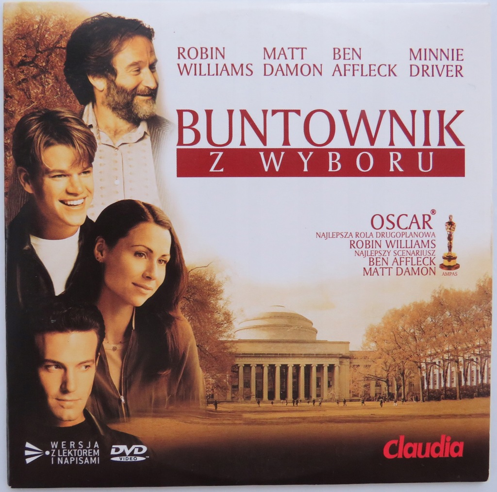 Buntownik Z Wyboru / Robin Williams , Mat Damon / DVD