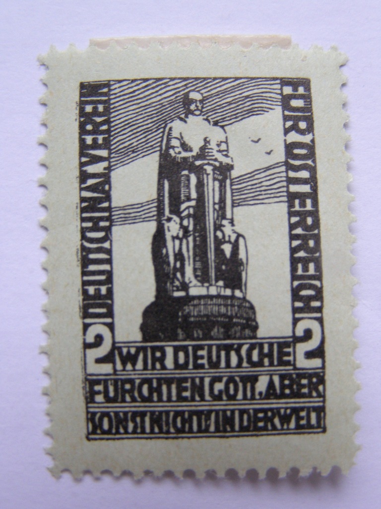 Austria - cegiełka Towarzystwa Niemców w Austrii