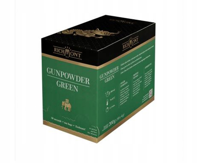 Herbata Richmont Gunpowder Green 50 szt. x 4 g