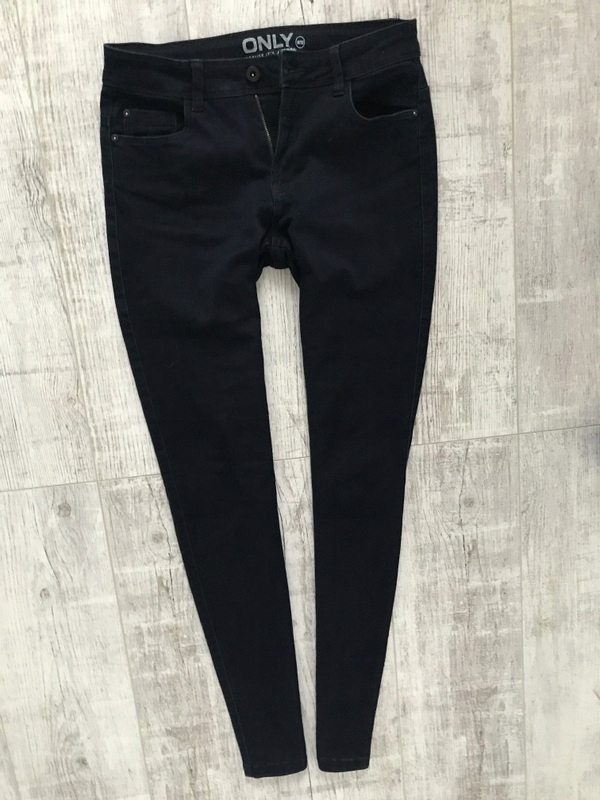 ONLY___ spodnie stretch jeans rurki 38 M