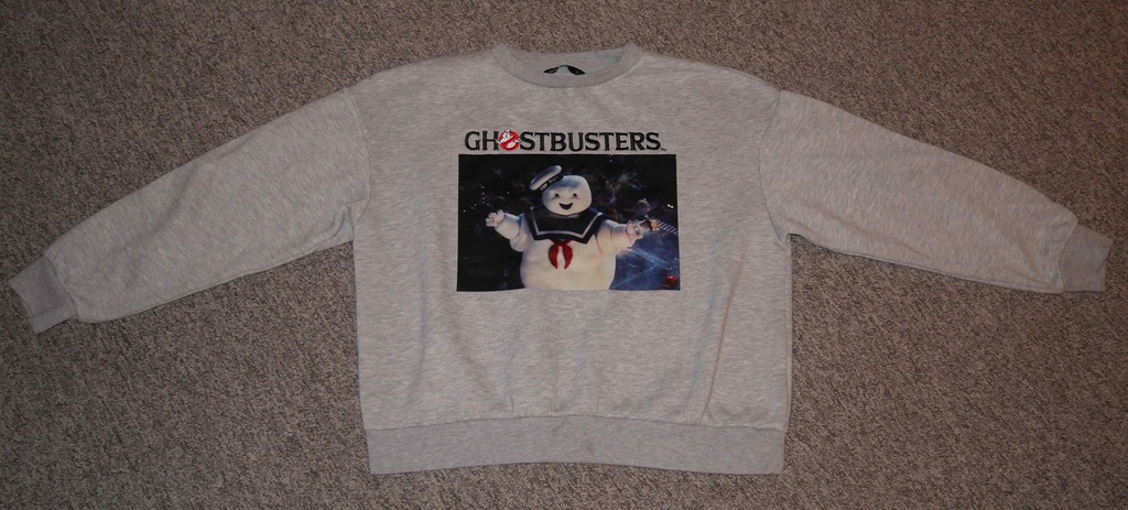 CROPP bluza Ghostbusters szara S