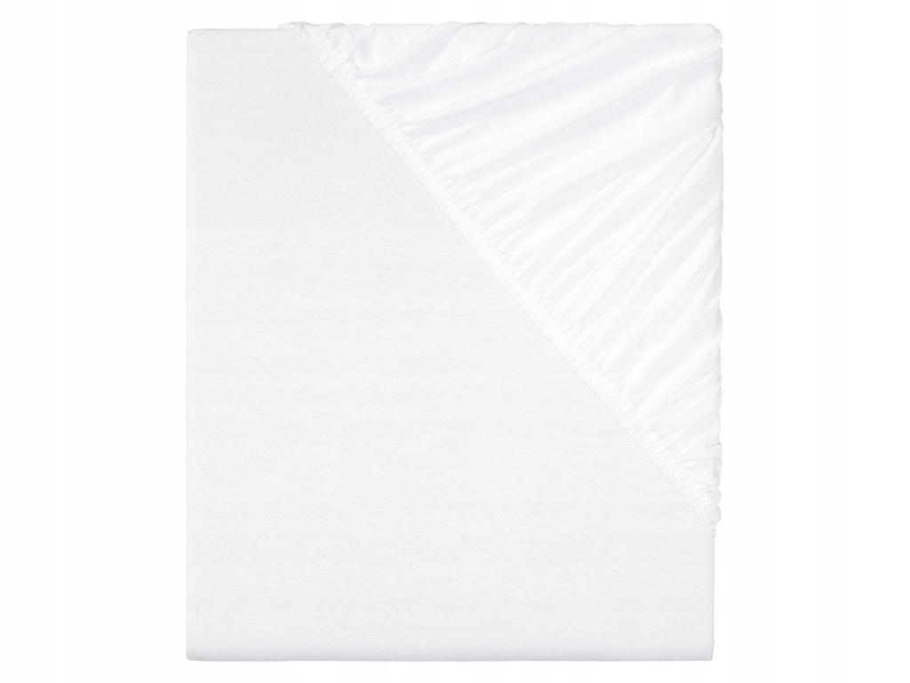 Prześcieradło z gumką 100% bawełna 180 - 200 x 200 cm MERADISO KING SIZE