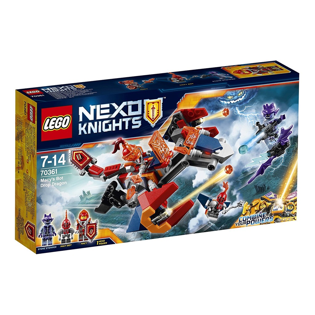 LEGO NEXO KNIGHTS 70361 SPADAJĄCY SOK MACYBOTA