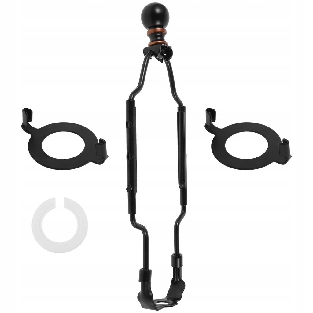 ZESTAW TRZYMACZA HARFY LAMPOWEJ PRZYTRZYMUJĄCY PODSTAWĘ ABAŻURU METALE