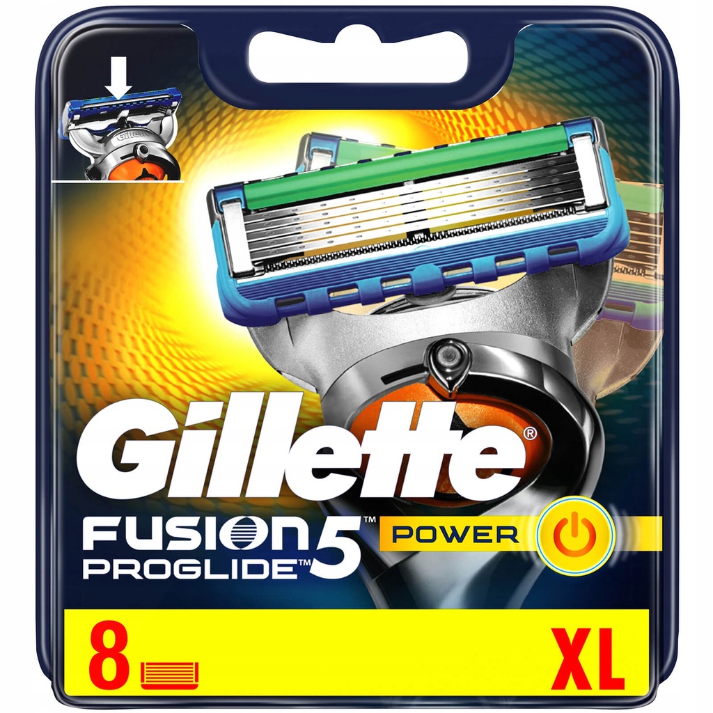 Купить ВСТАВКИ ДЛЯ ЛЕЗВИЙ GILLETTE FUSION PROGLIDE POWER x8: отзывы, фото, характеристики в интерне-магазине Aredi.ru