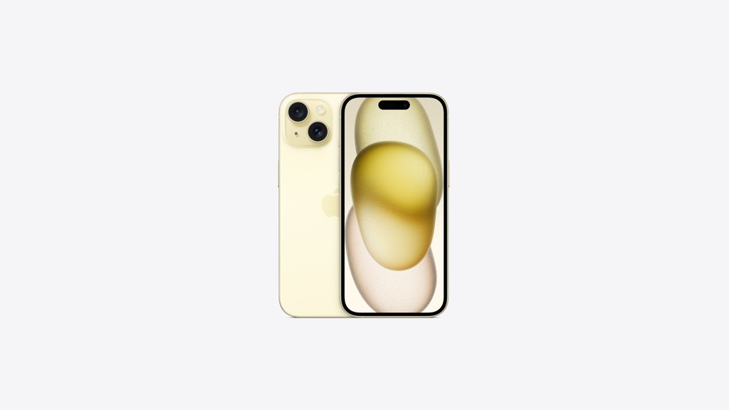 Smartfon Apple iPhone 15 6 GB/128 GB Żółty Yellow