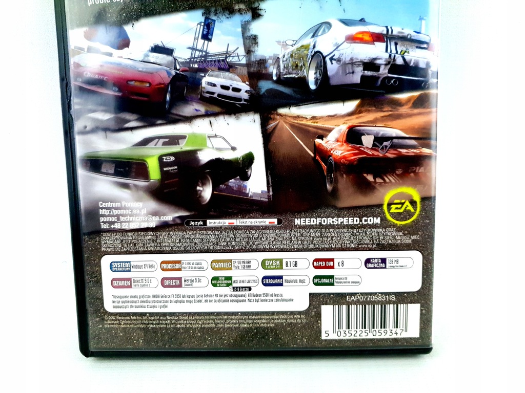 Купить NEED FOR SPEED PRO STREET PROSTREET NFS PC PL: отзывы, фото и ...