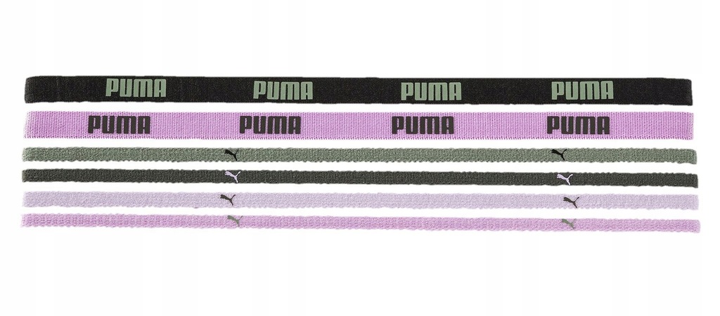przepaska do włosów Puma At - Puma Black/Laurel