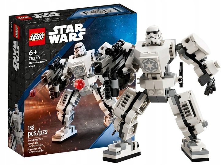 LEGO STAR WARS GWIEZDNE WOJNY MECH SZTURMOWCA 75370