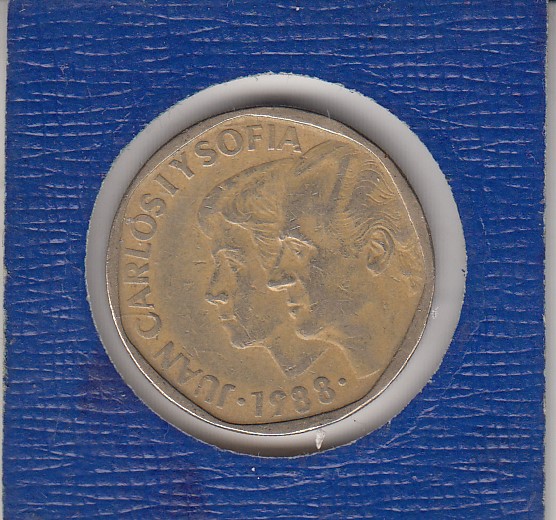 Hiszpania 500 peseta 1988