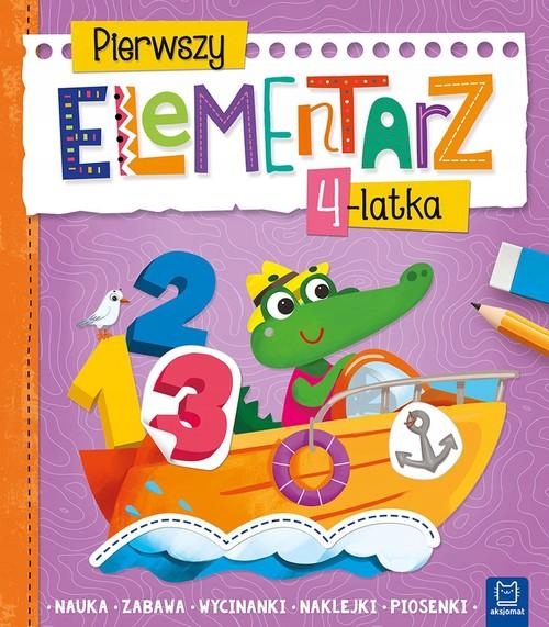 PIERWSZY ELEMENTARZ 4-LATKA NAUKA ZABAWA...