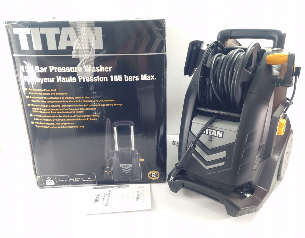 MYJKA ciśnieniowa TITAN TTB2700PRW 155 BAR 12992442037 oficjalne