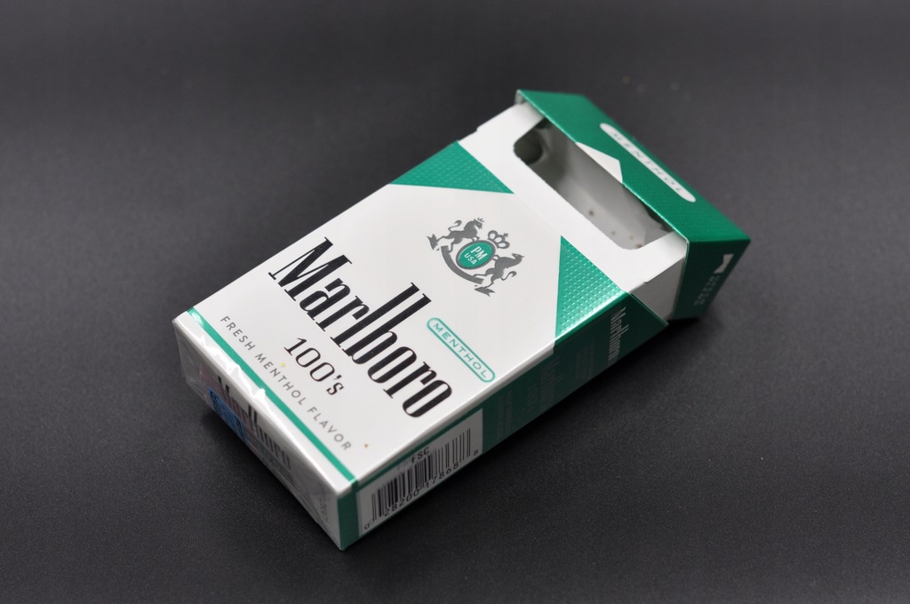 Marlboro Camel Virginia Slims - opakowania