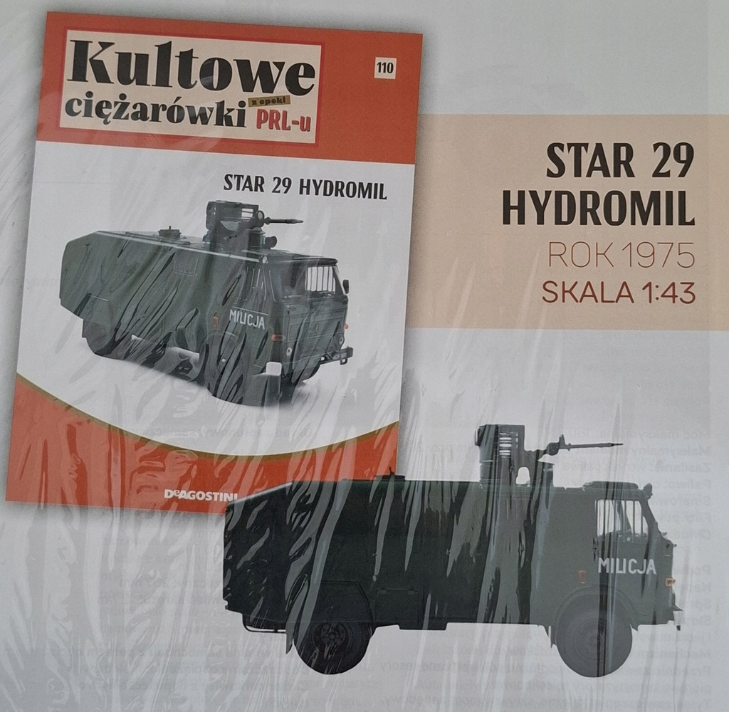 STAR 29 Hydromil - 1:43 Kultowe ciężarówki PRL-u nr 110