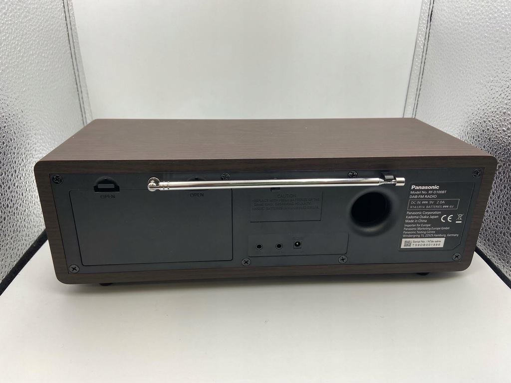 RADIO PANASONIC RFD100BT EGT DAB+ AUX BROWN 10959625091 oficjalne