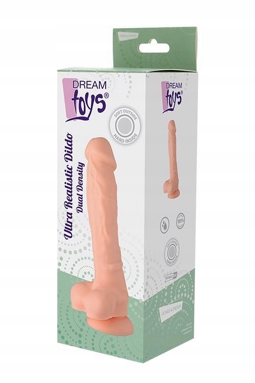 Dildo-dream toys dual density silicone dildo