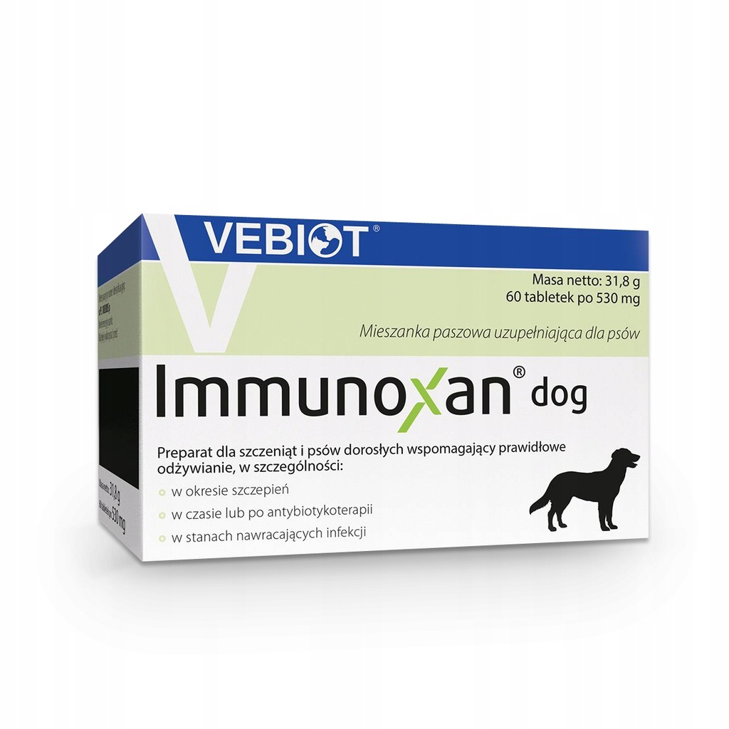 VEBIOT Tabletki psa po operacji Immunoxan Dog x60