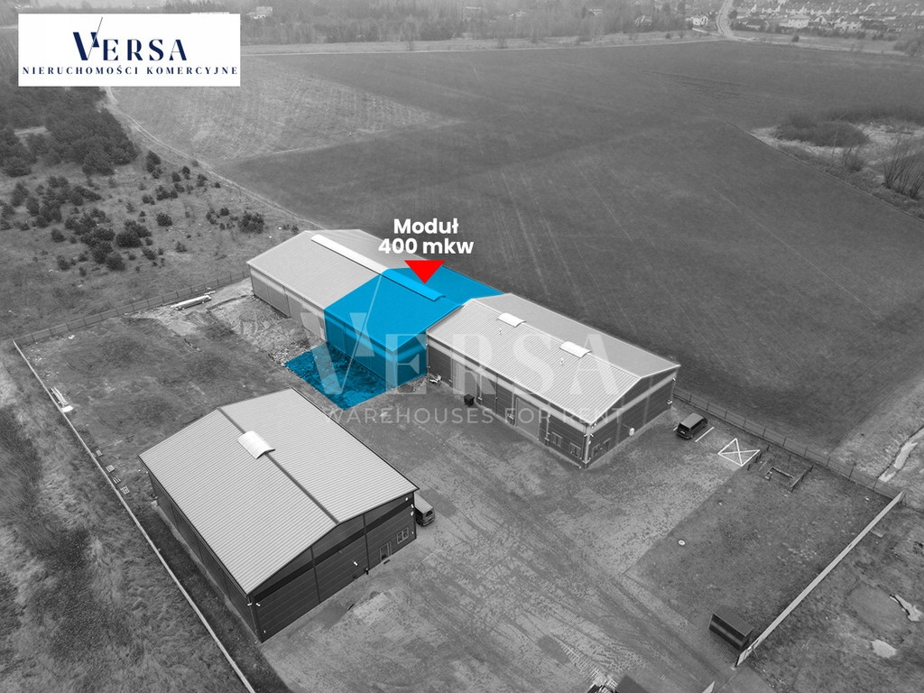 Magazyny i hale, Łazy, 400 m²