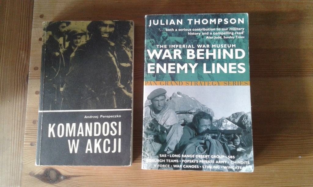War behind enemy lines jez. angielski Komandosi