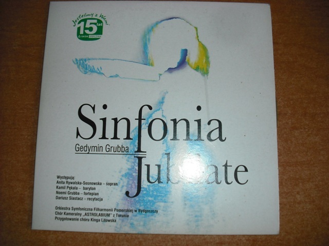 SINFONIA JUBILATE – GEDYMIN GRUBBA