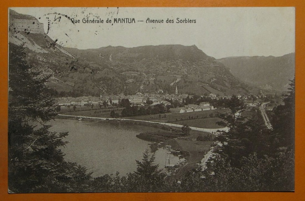152536, Francja, Nantua, obieg 1912