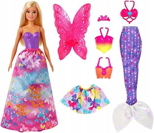 Barbie, Dreamtopia Baśniowe Przebieranki Zestaw Pr