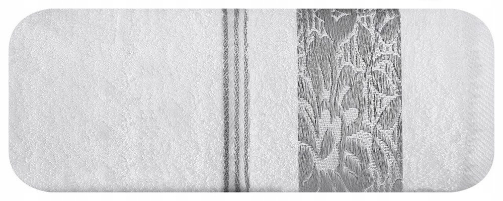 Ręcznik Sylwia 50x90 01 biały 500 g/m2 frotte