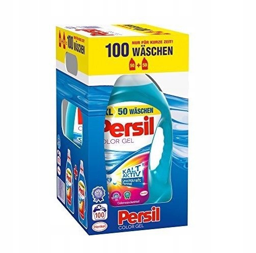 Niemiecki Persil żel do prania 2x50-100p/ 7,3l