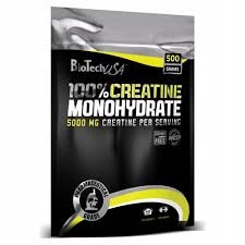BioTech Creatine Monohydrate 500g torba - smak nat