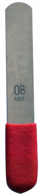 Listek szczelinomierza JMP 0,08 mm