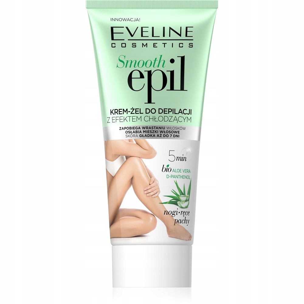 Eveline Smooth Epil Krem-żel do depilacji z efektem chłodzącym - nogi,ręce,