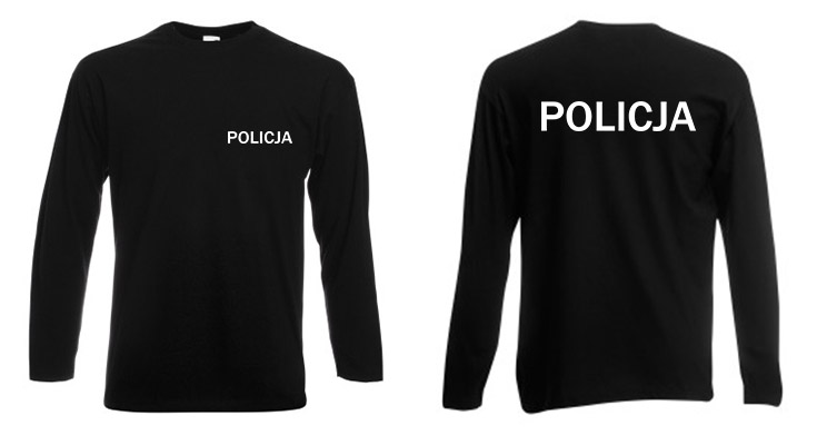 Koszulka longsleeve POLICJA męska L PLC1