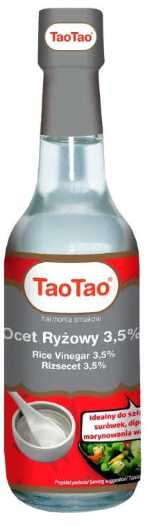 TAO TAO Ocet Ryżowy Biały 3,5% 150ml Butelka