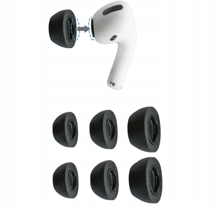 t2595 Hearing Components 44-50203-21 gumki do słuchawek nausznych