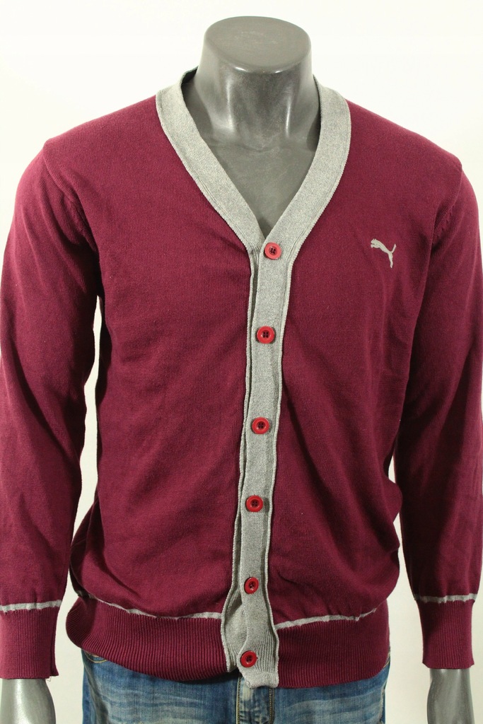 PUMA Sweter stylowy modny zapinany! XL