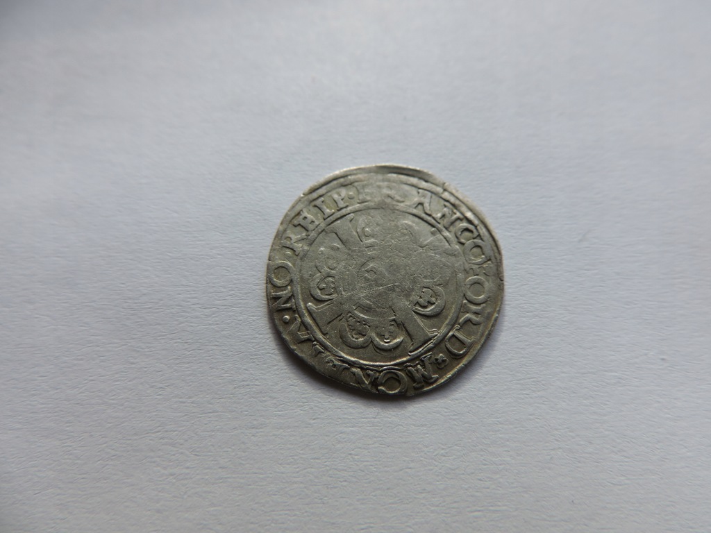 NIEMCY 1/2 BATZEN MAXIMILIAN II 1561-1576 SREBRO