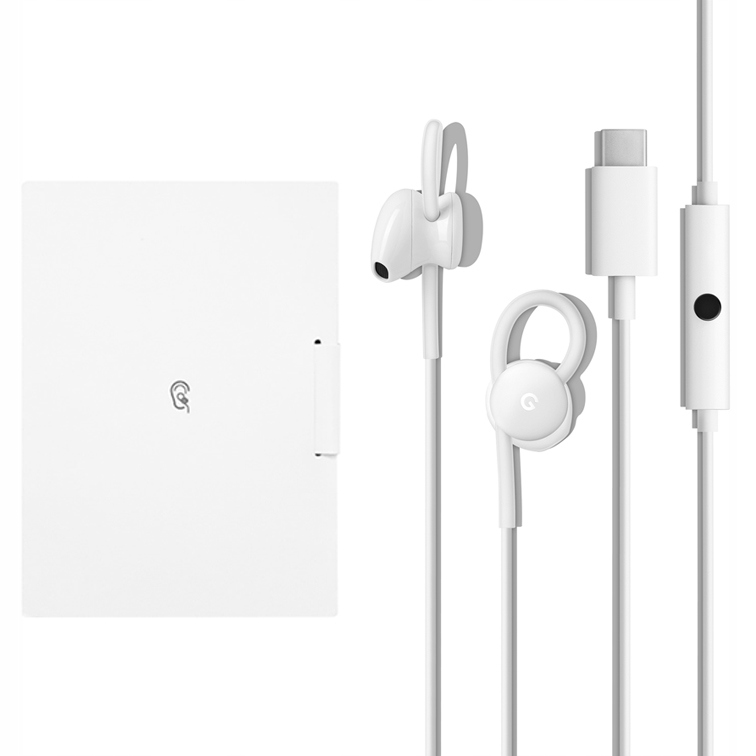Oryginalne słuchawki Google z USB-C do Pixel 3