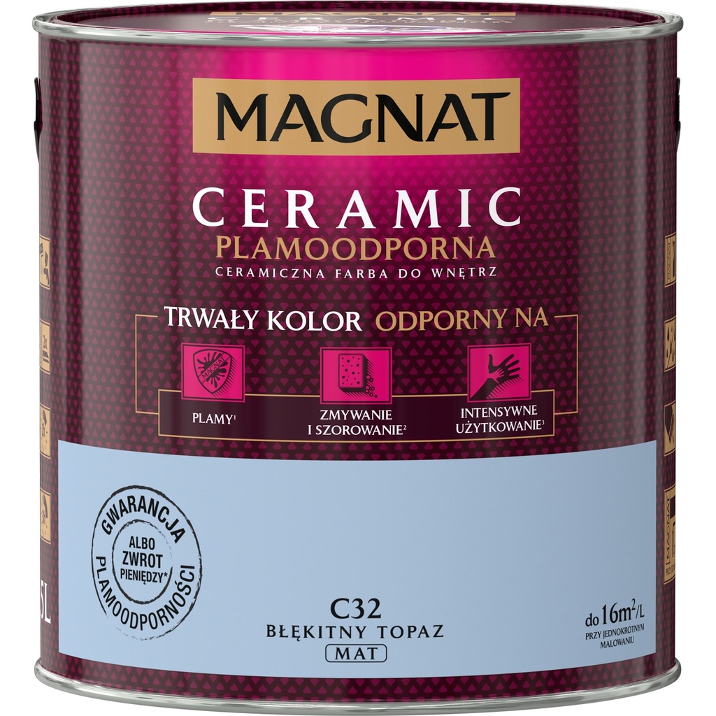 MAGNAT ceramic błękitny topaz C32 2,5L