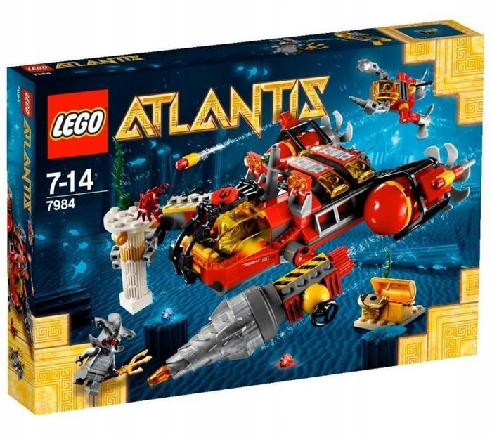 Klocki LEGO ATLANTIS 7984 NISZCZYCIEL GŁĘBINOWY