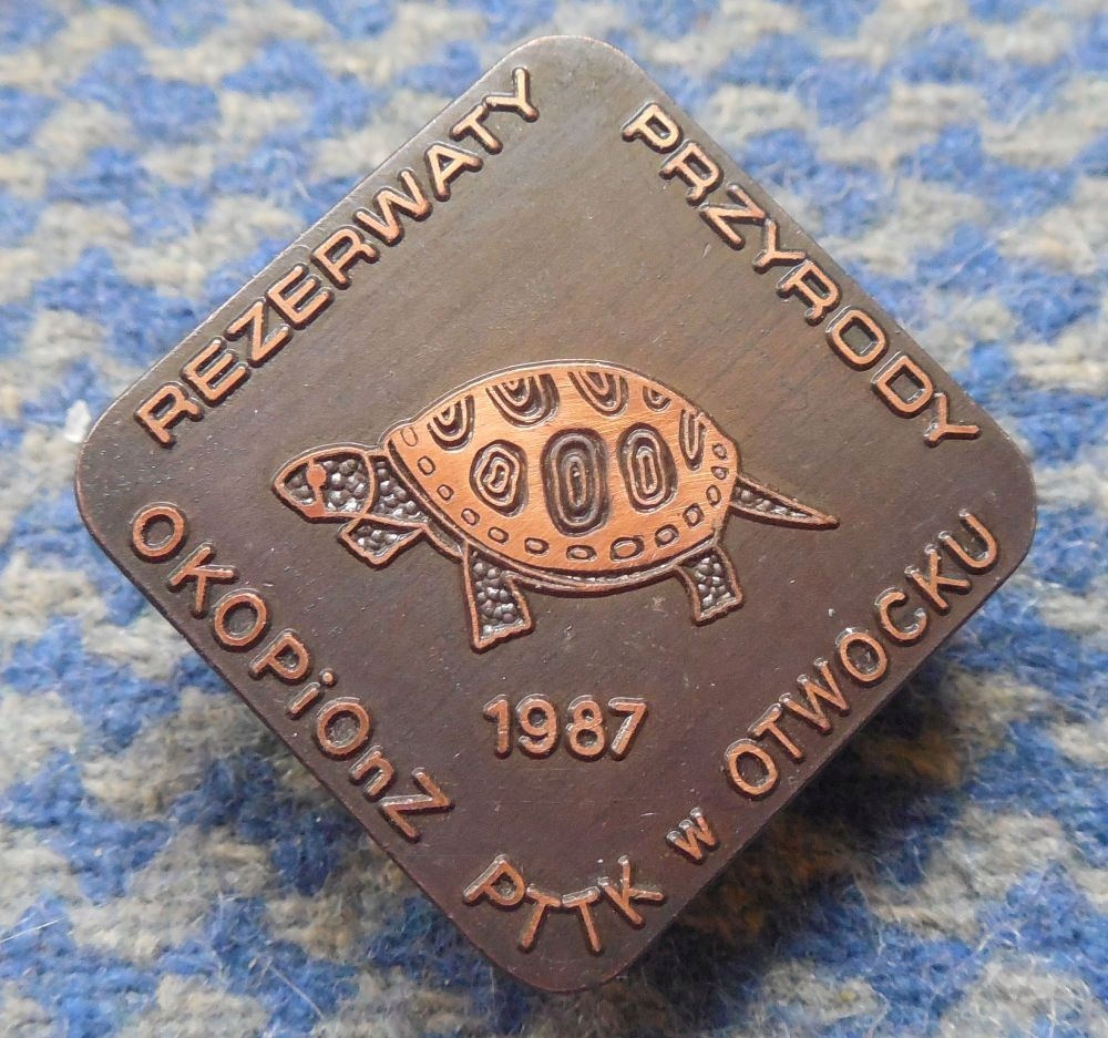 REZERWATY PRZYRODY OKOPiOnZ OTWOCK 1987 ( brąz. )